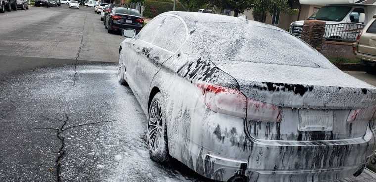 Mr Lopez's Car Wash Mobile work 5